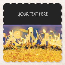 Notas brillantes del oro