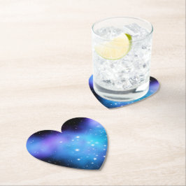 Posavasos De Papel Nubes espaciales Galaxy Starlight
