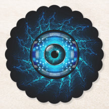 Ojo de circuito cibernético