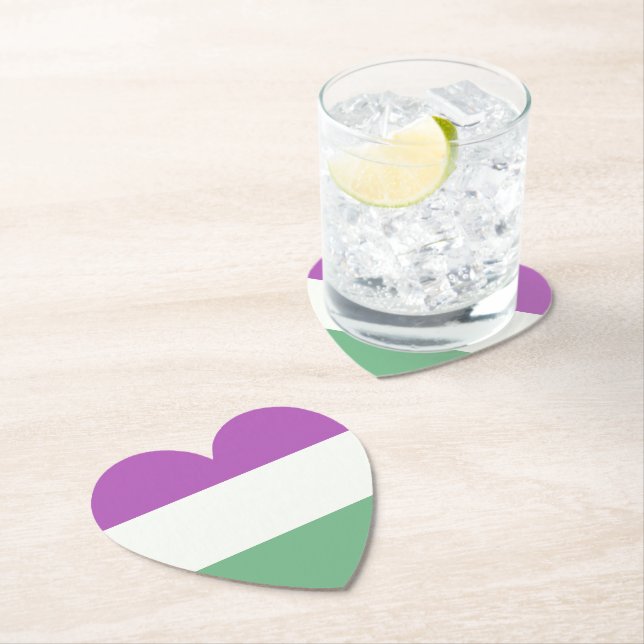 Posavasos De Papel Orgullo gay (In situ)