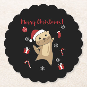 Posavasos De Papel Otros Navidades Nieve a los animales de invierno