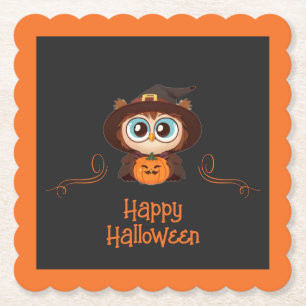 Posavasos De Papel Oveja/Otoño/Otoño/Halloween/calabaza