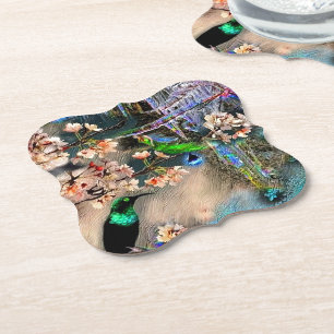 Posavasos De Papel Pájaro de Equinox