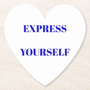 Posavasos De Papel Palabras motivacionales diseño inspirador lindo