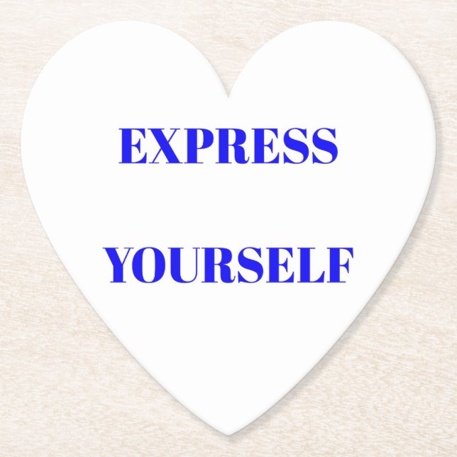 Posavasos De Papel Palabras motivacionales diseño inspirador lindo (Anverso)