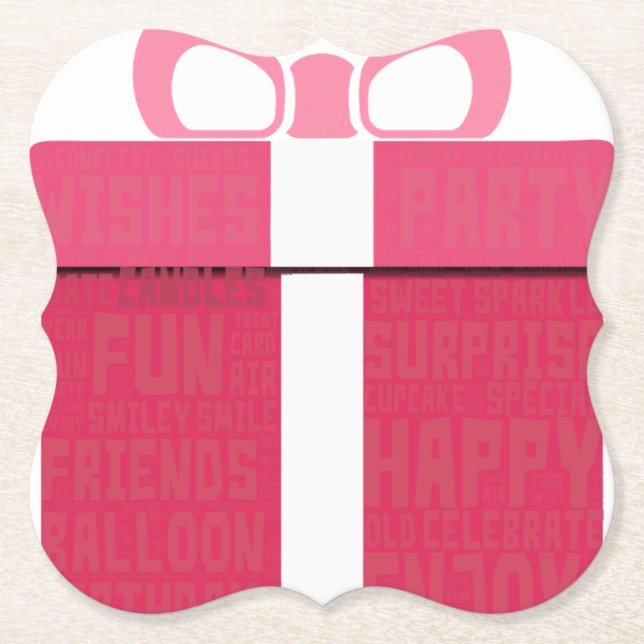 Posavasos De Papel Papel (Anverso)