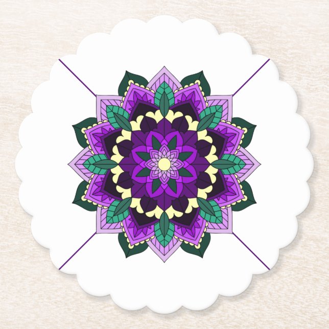 Posavasos De Papel Papel (Anverso)