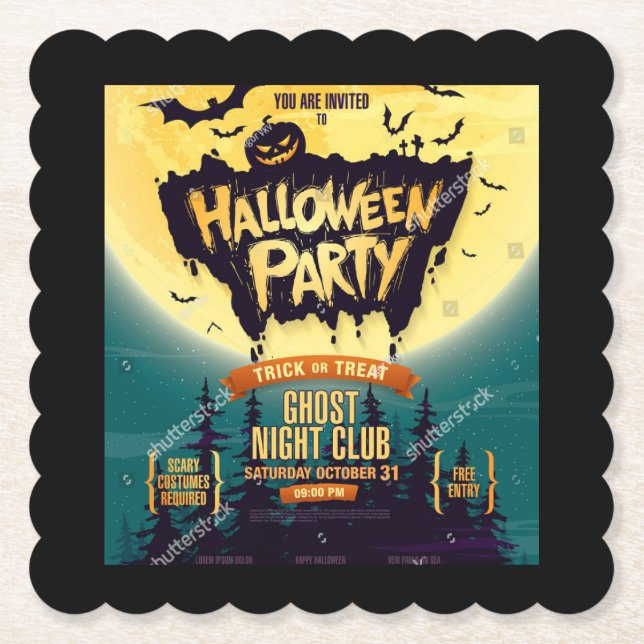 Posavasos De Papel Papel (Anverso)