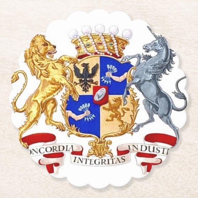 Posavasos De Papel Papel (Anverso)