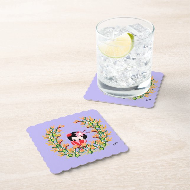 Posavasos De Papel Papel de montaña : Elegantes (In situ)