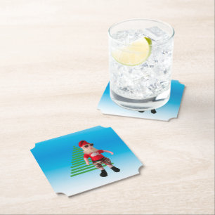 Posavasos De Papel Papel de montaña - Ocio Santa