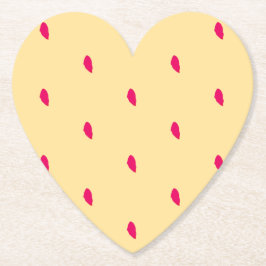 Posavasos De Papel Papel de papel de impresión natural