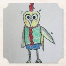 Posavasos De Papel Papel de pollo