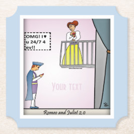 Posavasos De Papel Papel Romeo y Julieta 2.0