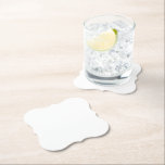 Posavasos De Papel Paper Coaster<br><div class="desc">Create your own white personalizable,  minimalist style which can be easily updated with your Photo and text. If you need any help personalizing this product,  please contact me using the message button below and I will be happy to help.</div>