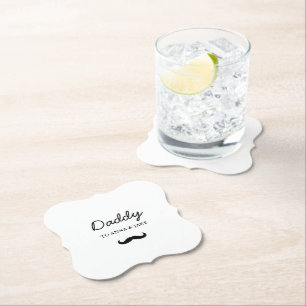 Posavasos De Papel Papi   La escoria de papel del padre moderno