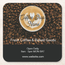 Posavasos de papel para Café | Bebida de Café