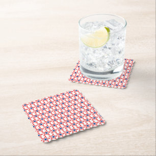 Posavasos De Papel Pascua de bebidas de papel patriótico