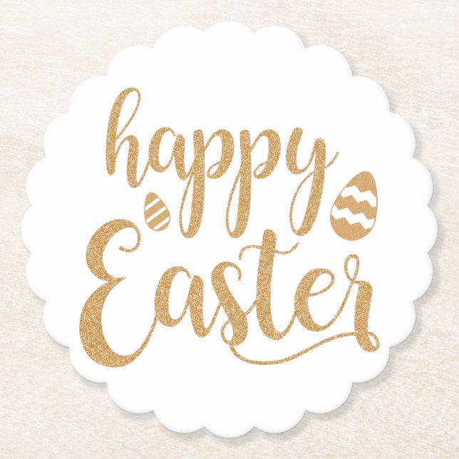 Posavasos De Papel Pascua de papel de Pascua (Anverso)