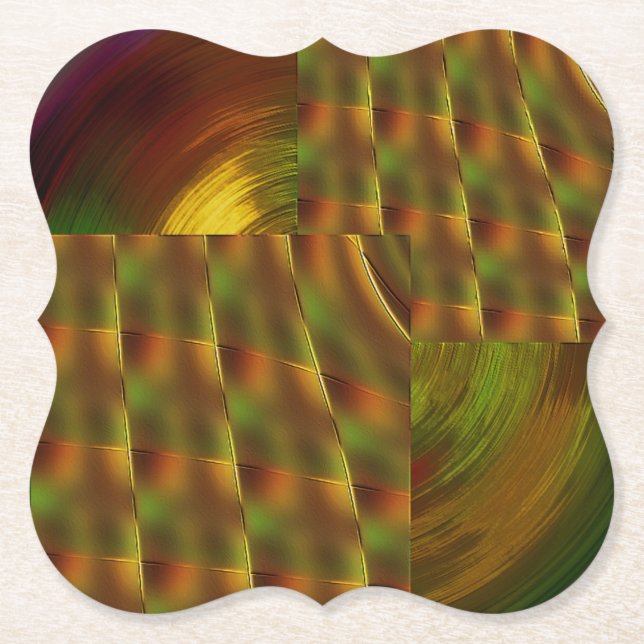 Posavasos De Papel Pascua de papel "Let the Effects Play" (Anverso)