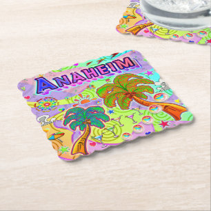 Posavasos De Papel Pascua objetivo de vacaciones de Anaheim