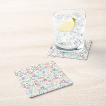 Posavasos de papel Paseo por los Jardines