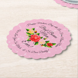 Posavasos De Papel Paso Madre Bonus Mamá Día de la Madre Vieira