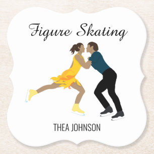 Posavasos De Papel Patinaje artístico
