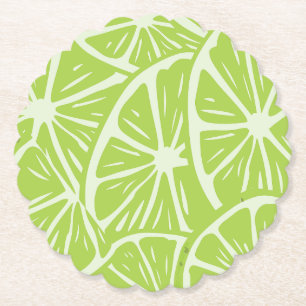 Posavasos De Papel patrón de limón