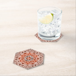 Posavasos De Papel Patrón de Tríada