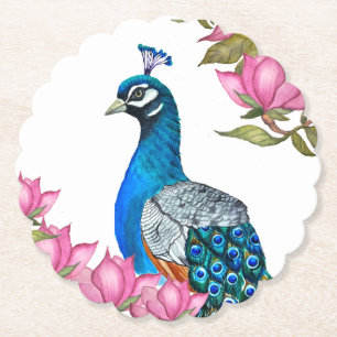 Posavasos De Papel Pavo de agua
