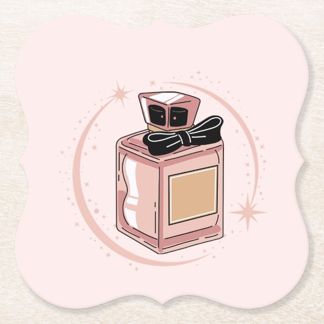 Posavasos de papel perfumado (Anverso)