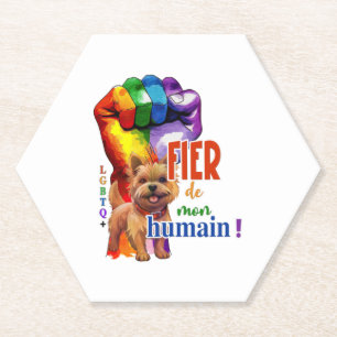 Posavasos De Papel Perro Norwich Terrier