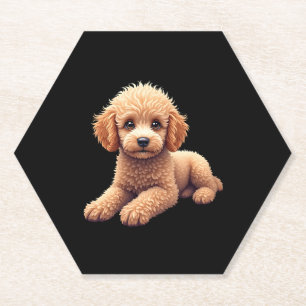 Posavasos De Papel Perros Gráficos de perro callejero con animales ca