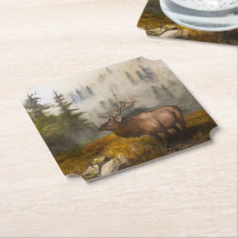 Posavasos De Papel "Perseverance The Elk"