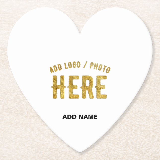 POSAVASOS DE PAPEL PERSONALIZABLE MODERNO ESTILO BLANCO VERIFICADO MA (Anverso)