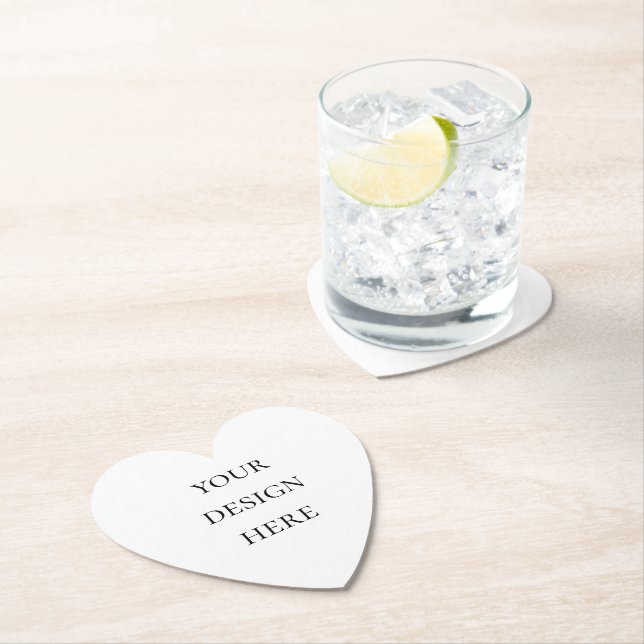 Posavasos De Papel Personalización o Personalizar (In situ)