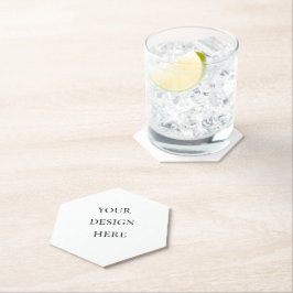 Posavasos De Papel Personalización o Personalizar