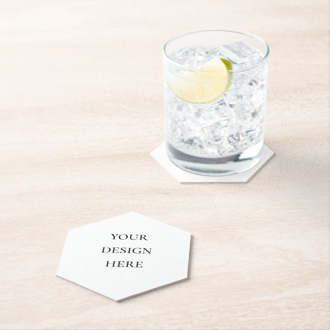 Posavasos De Papel Personalización o Personalizar (In situ)