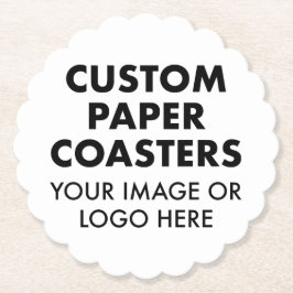 Posavasos De Papel Personalizado COASTERS DE PAPEL personalizadas (6)