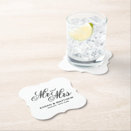 Posavasos De Papel Personalizado de diseño amigable con el presupuest