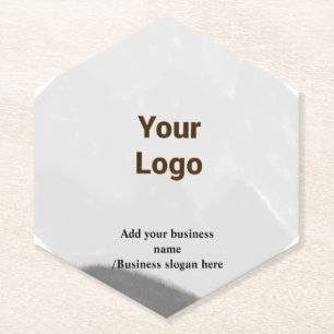 Posavasos De Papel Personalizado simple código QR agregar su nombre l