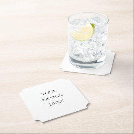 Posavasos De Papel Personalizar o Personalice