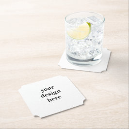 Posavasos De Papel Personalizar o personalizar