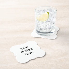 Posavasos De Papel Personalizar o personalizar