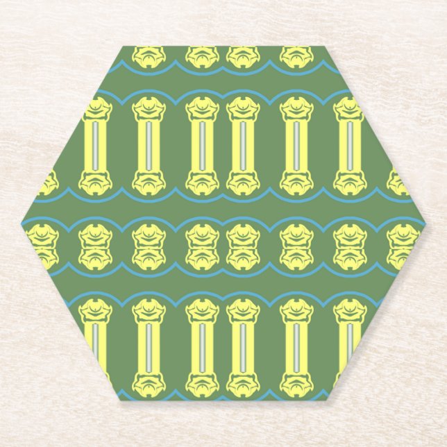 Posavasos De Papel Piedra de vida (Anverso)