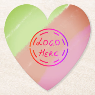 Posavasos De Papel Piedra mármol simple elegante personalizada con su