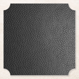 Posavasos De Papel Piel de serpiente negra