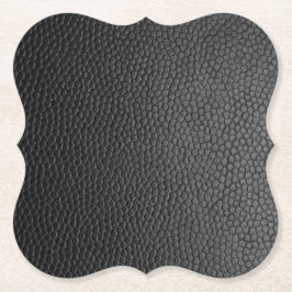 Posavasos De Papel Piel de serpiente negra