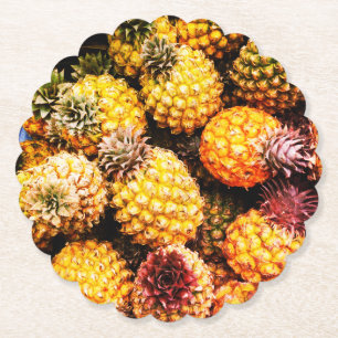 Posavasos De Papel Piñas